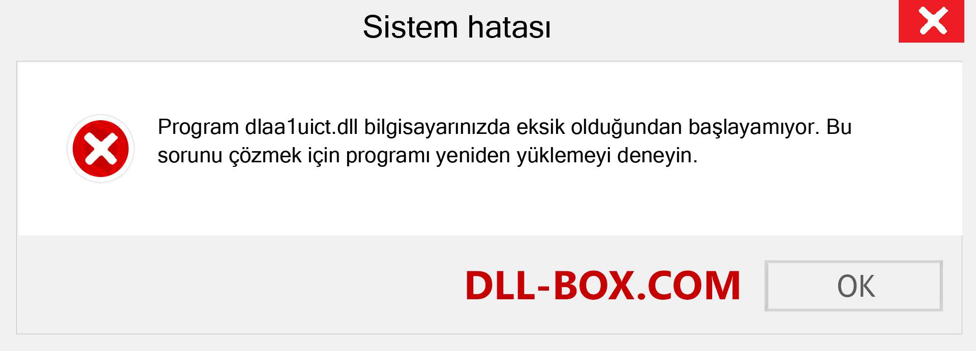 dlaa1uict.dll dosyası eksik mi? Windows 7, 8, 10 için İndirin - Windows'ta dlaa1uict dll Eksik Hatasını Düzeltin, fotoğraflar, resimler